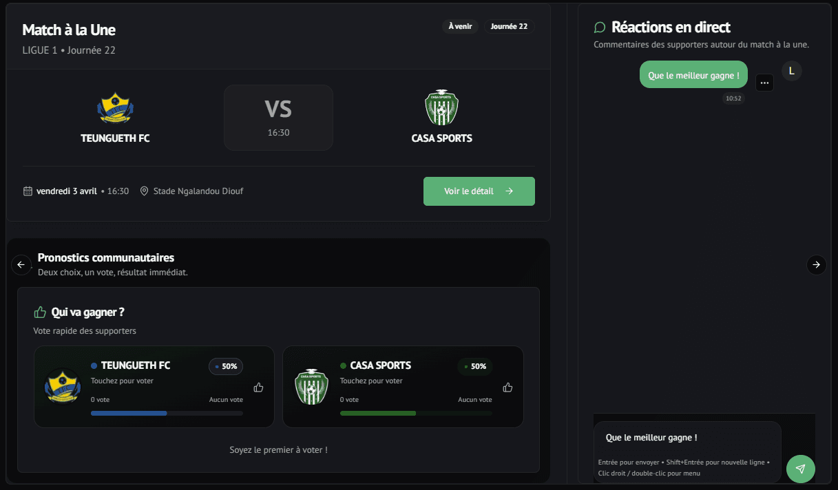 Image pour Score.sn : La Révolution Digitale au Cœur du Sport Sénégalais
