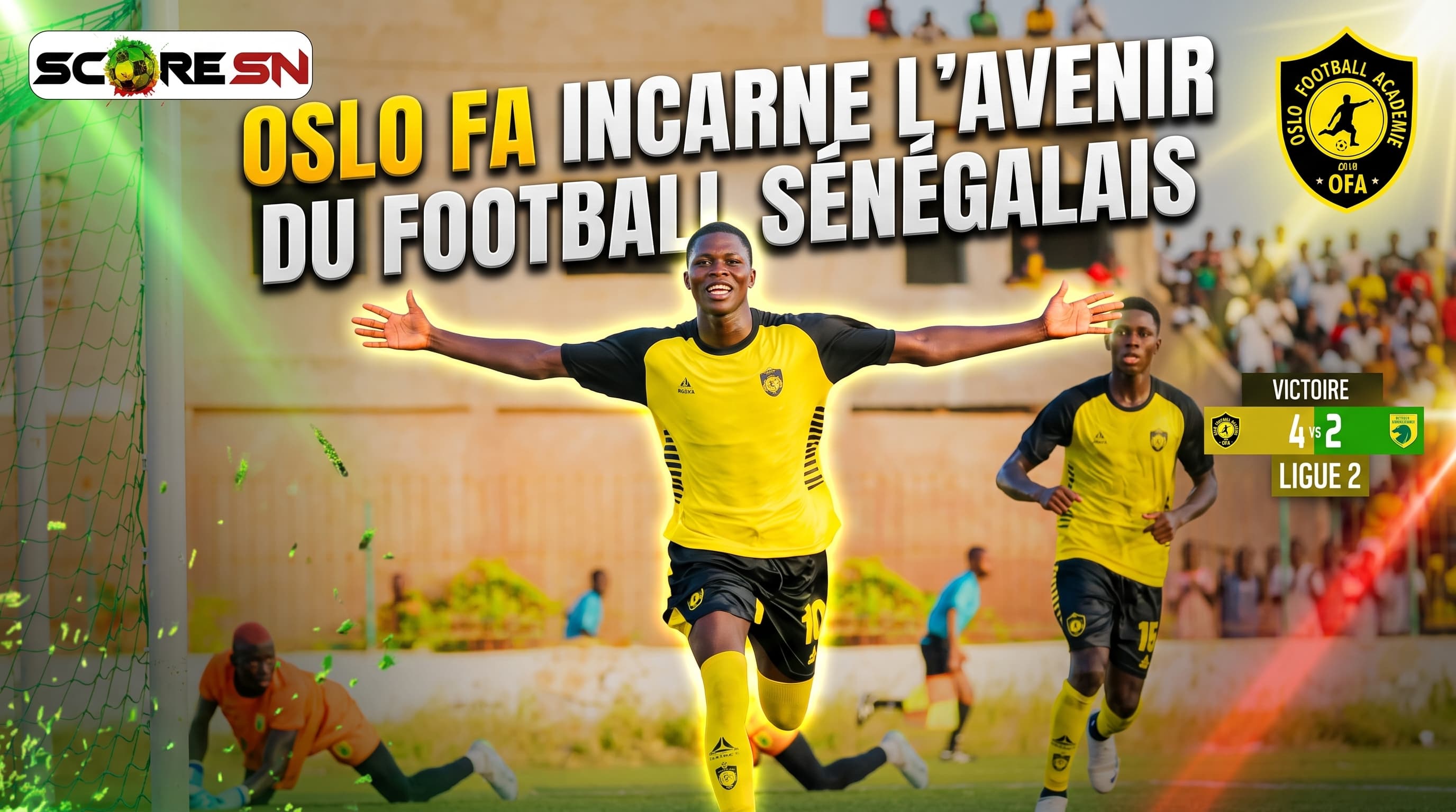 Illustration : La Fabrique de Diamants de Yoff : Pourquoi Oslo FA Incarne l'Avenir du Football Sénégalais