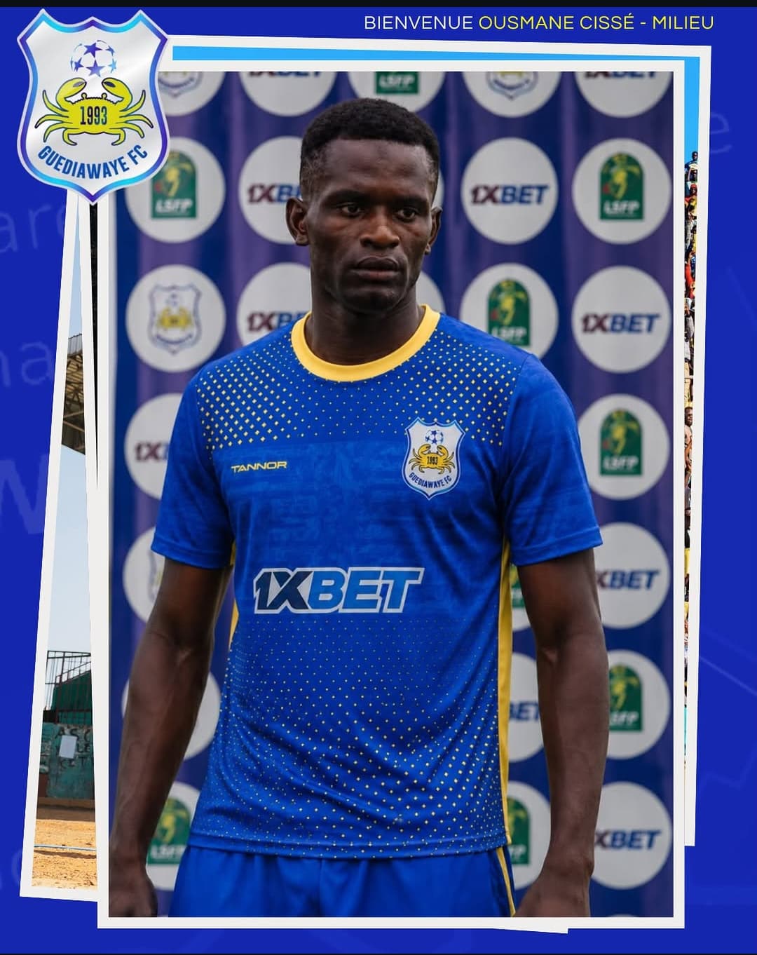 Ousmane Cissé rejoint GUEDIAWAYE FC !