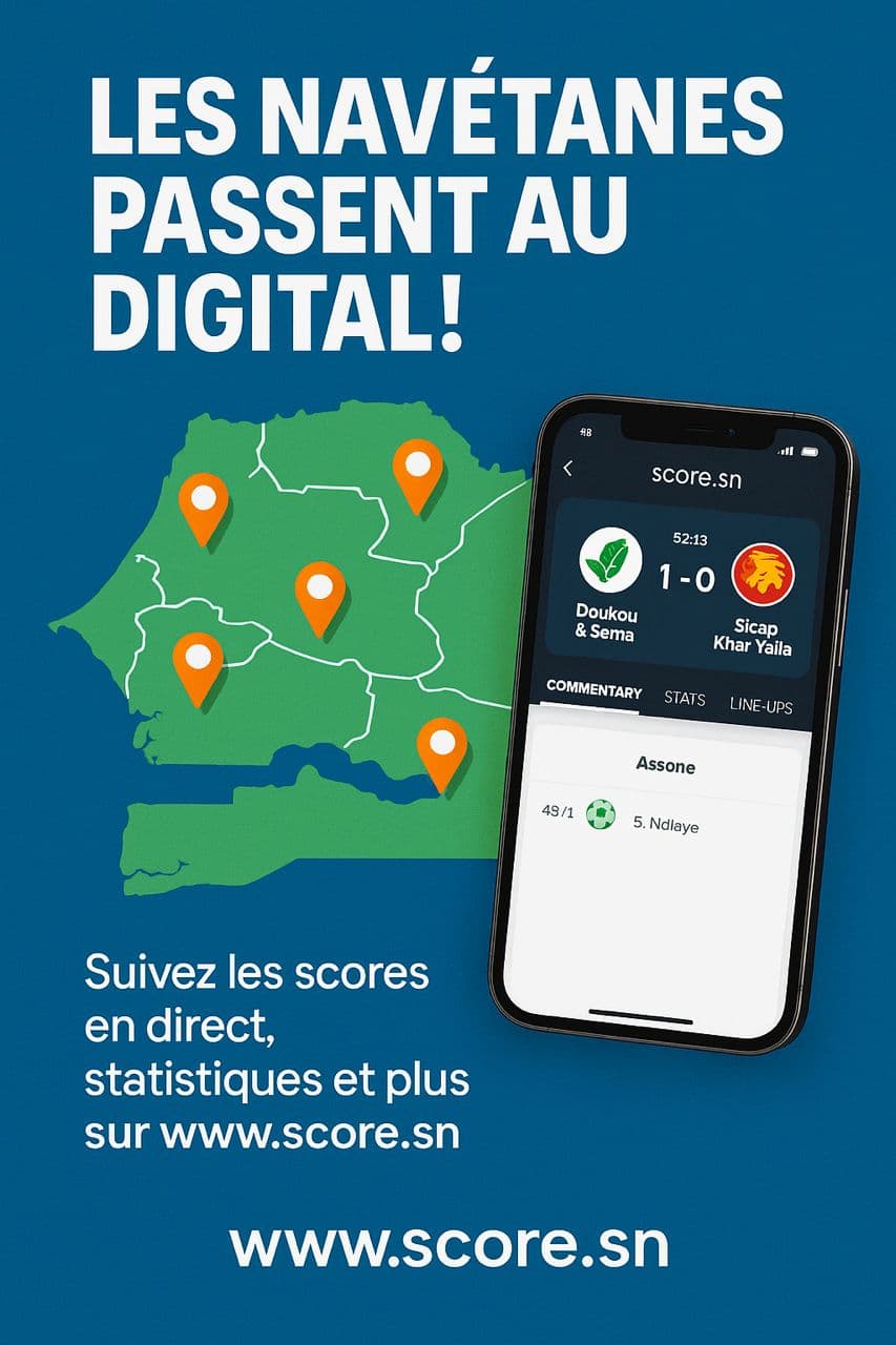 🚀 Cette année, on innove avec Score.sn
