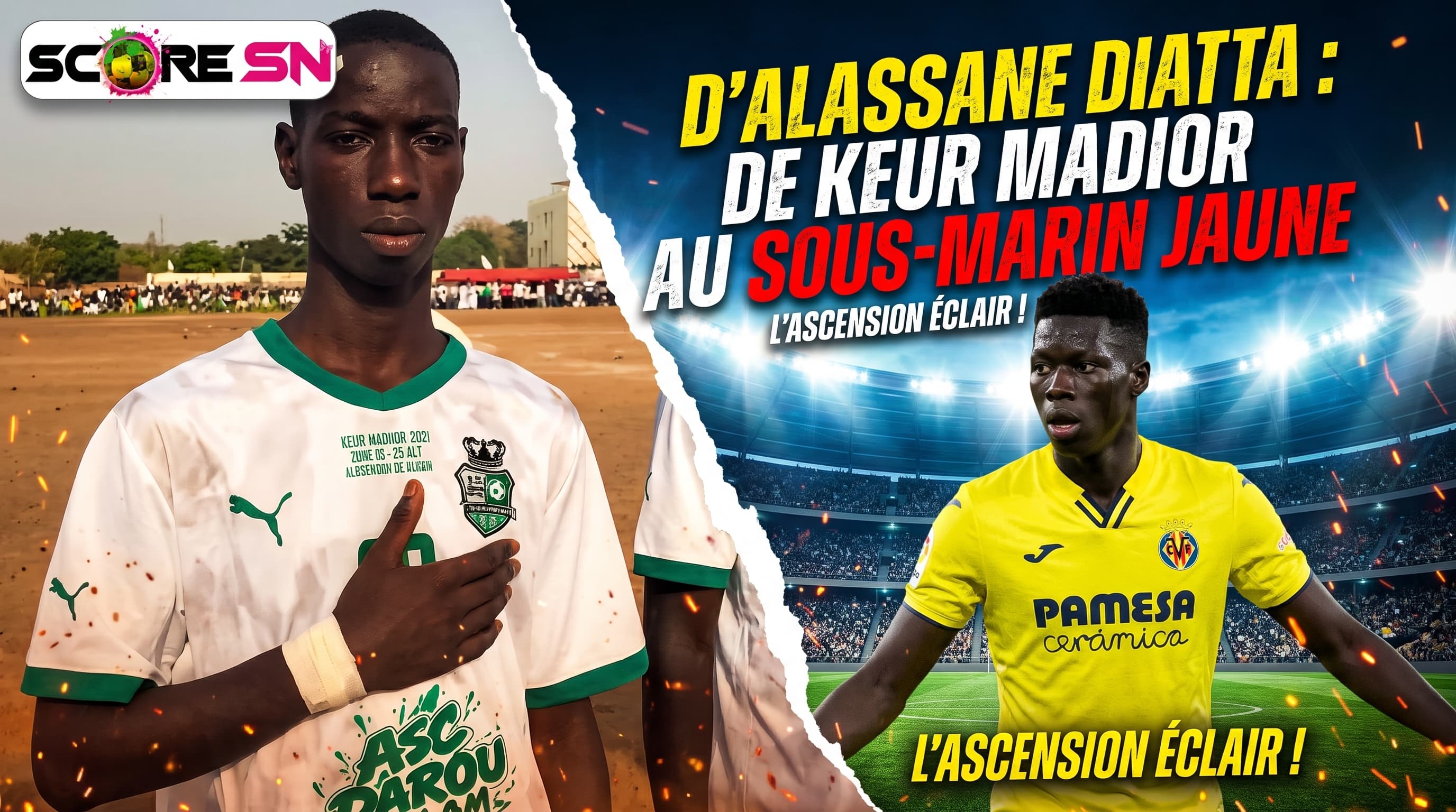 Illustration : De Keur Madior au Sous-Marin Jaune : La Trajectoire Éclair d'Alassane Diatta