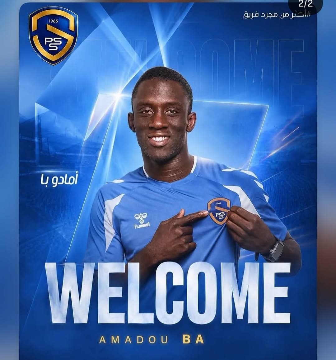 Illustration : Amadou Ba rejoint Progrès Sportif de Sakiet Eddaier !