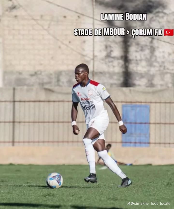 Illustration : Lamine Bodian rejoint Çorum FK !