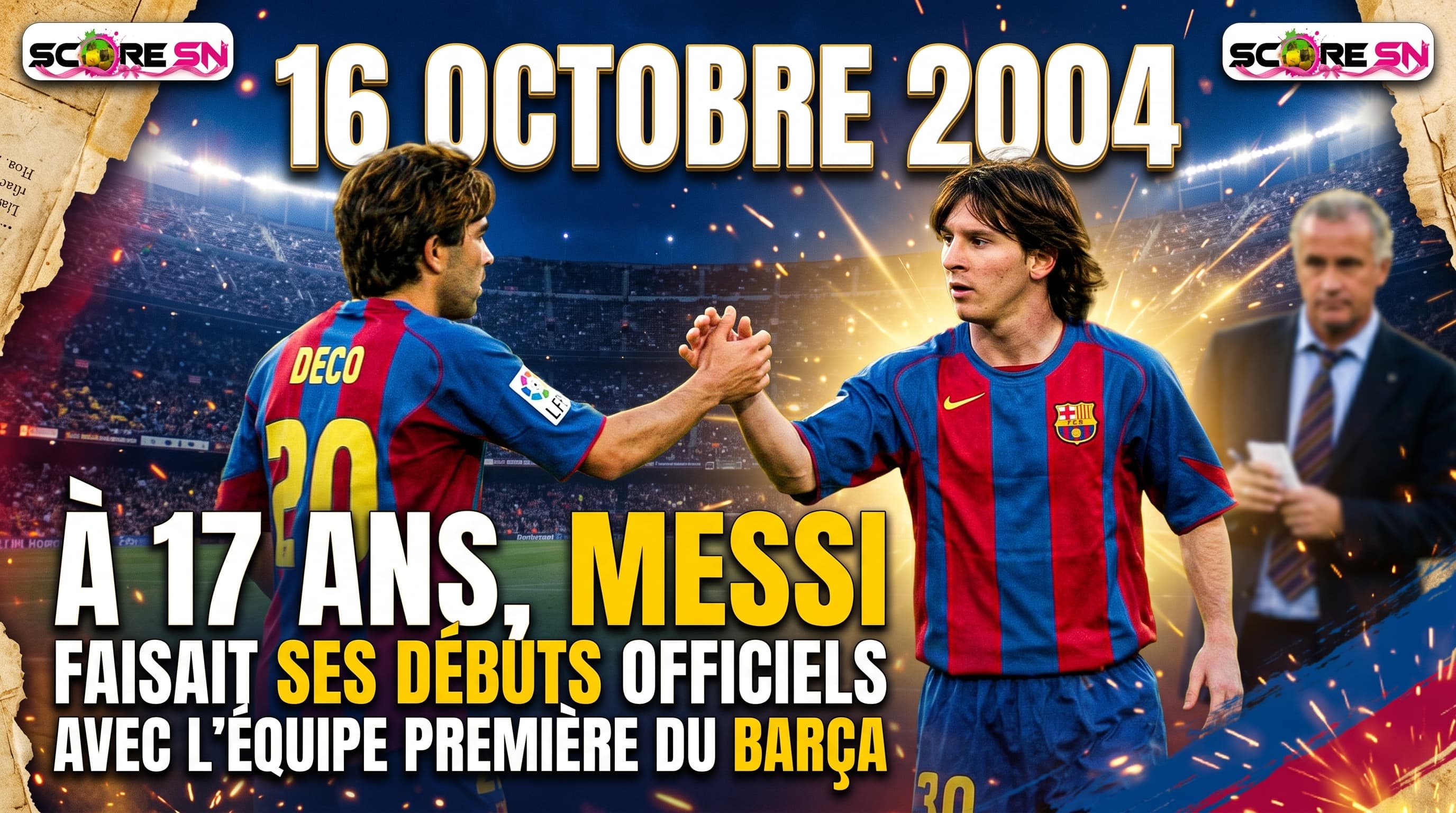 16 Octobre 2004 : Le Jour où Lionel Messi a Révolutionné le Football Mondial