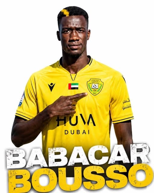 Babacar Bousso rejoint AL WASL SC (E.A.U) !