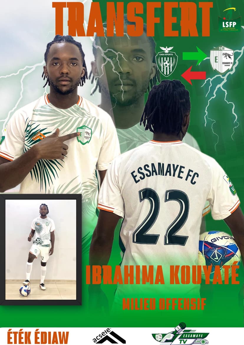 Ibrahima Lo rejoint ESSAMAYE FC !