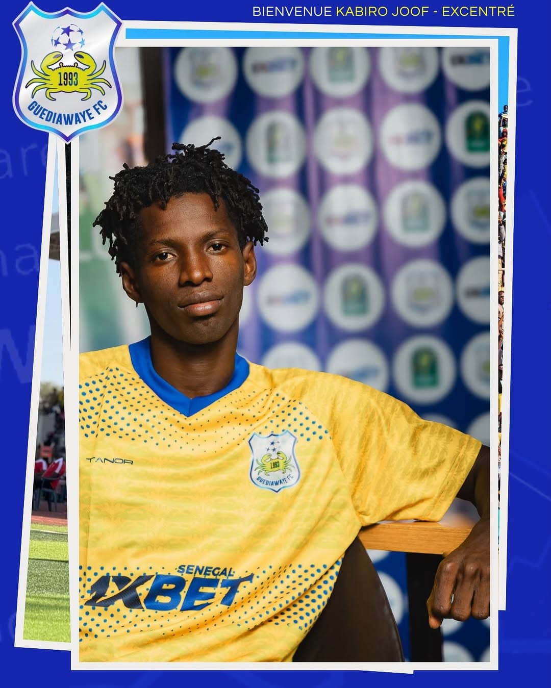 Kabirou Joof rejoint GUEDIAWAYE FC !
