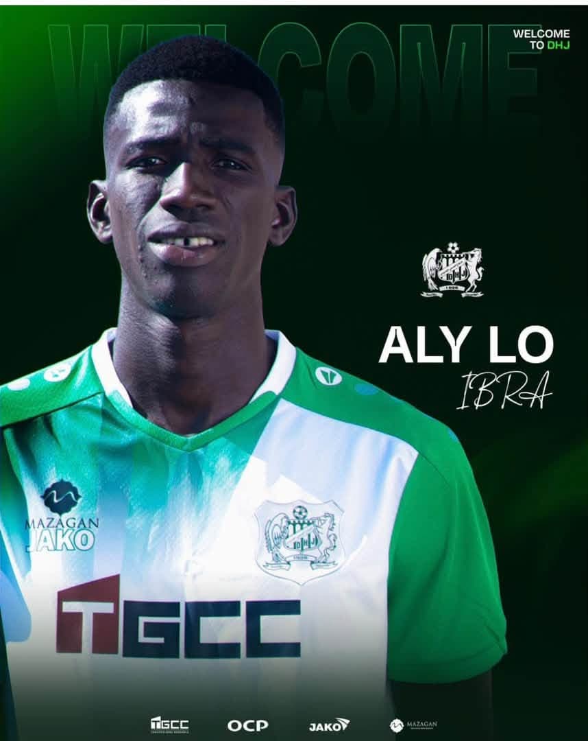 Illustration : Ibra Aly Lo rejoint EL JADIDA (MAROC) !